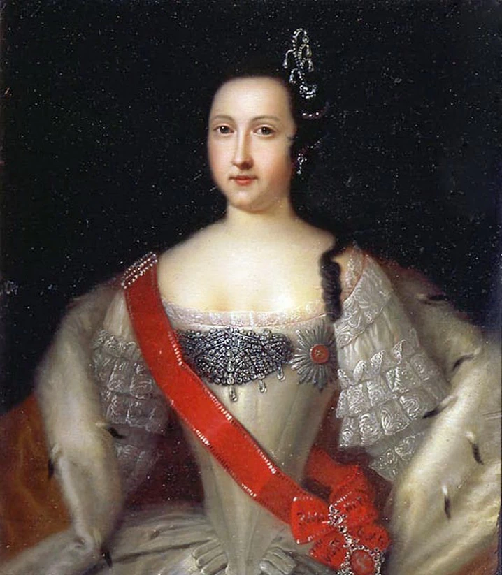 Ritratto della madre dell'imperatore Ivan VI - Tropinin Museum
